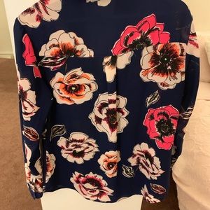 NWOT Express long-sleeve button down blouse